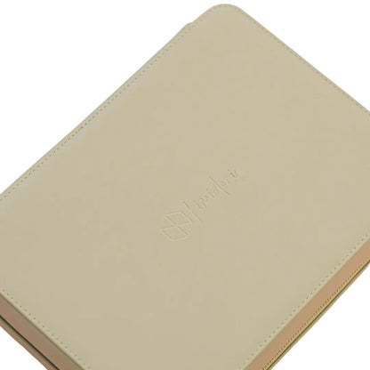 Estuche Caja de Cuero Vegano Deluxe Menta Organizadores Kimidori Colors