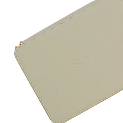 Estuche Caja de Cuero Vegano Deluxe Menta Organizadores Kimidori Colors