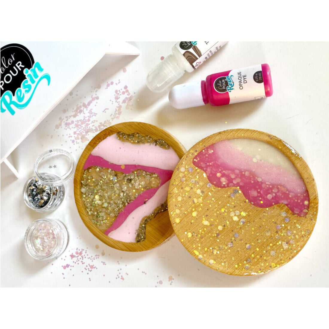 Color Pour UV Hard Resin Clear / Resina UV Dura 200 ml Resina Epóxica y Accesorios American Crafts