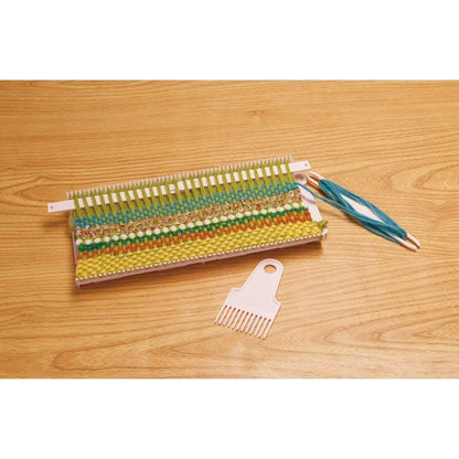 Mini Weaving Loom Double / Mini Telar Doble Tejido Clover