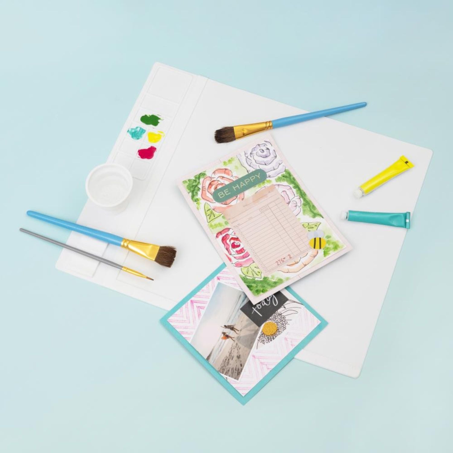 Silicone Workspace &amp; Stencil Mat 12&quot; / Tapete de Trabajo 30.5 cm Tapetes, Mats We R Memory Keepers