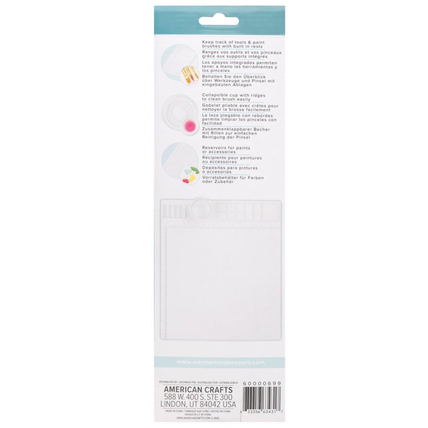 Silicone Workspace &amp; Stencil Mat 12&quot; / Tapete de Trabajo 30.5 cm Tapetes, Mats We R Memory Keepers