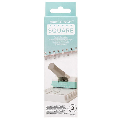 Multi Cinch Cartridge Square Punch / Cartucho Intercambiable de Cuadros Accesorios We R Memory Keepers