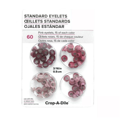 Standard Eyelets Pink / Ojillos Estándar Rosas Adornos / Embellishments We R Memory Keepers