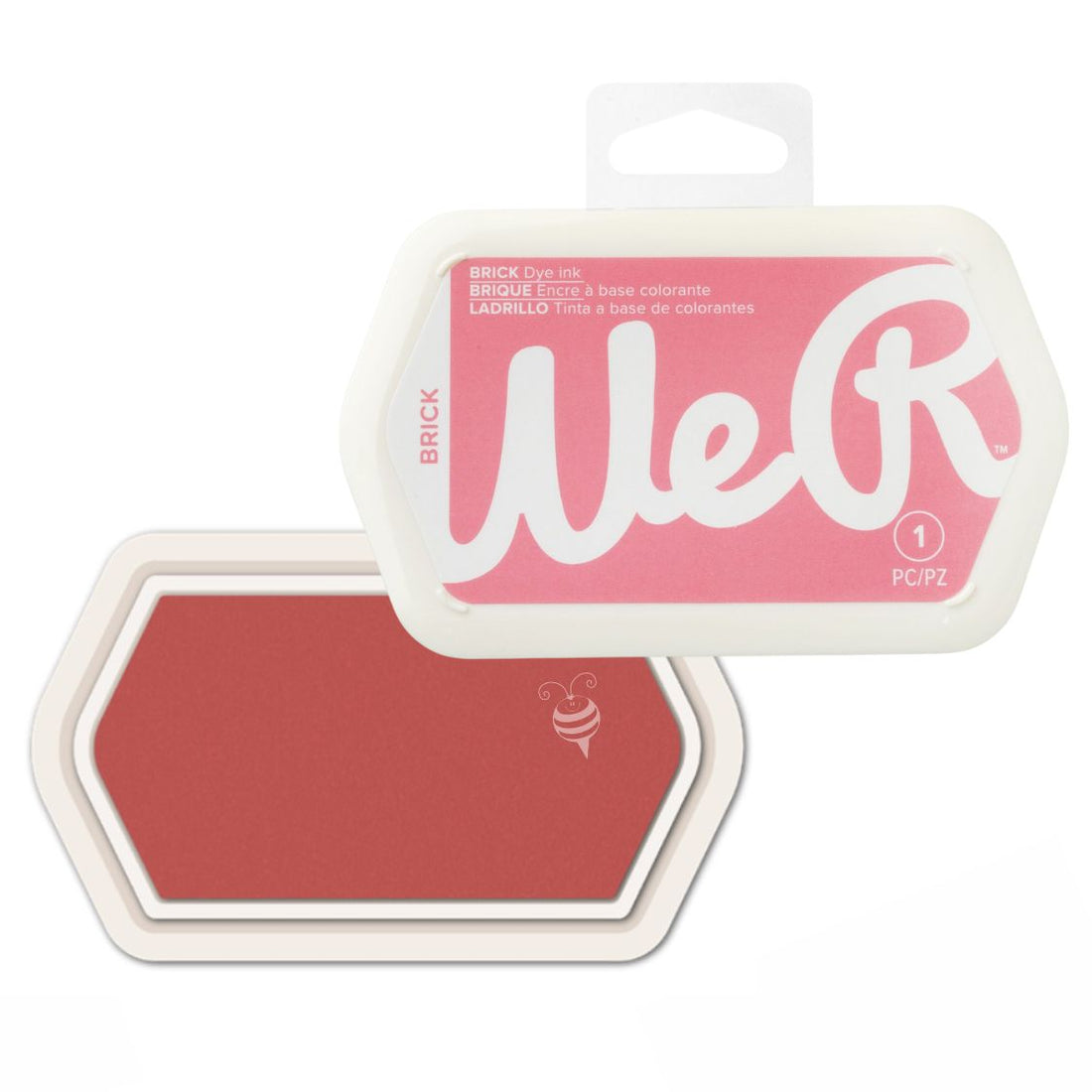 Dye Ink Pad Brick / CojÃn de Tinta Ladrillo Tintas We R Makers