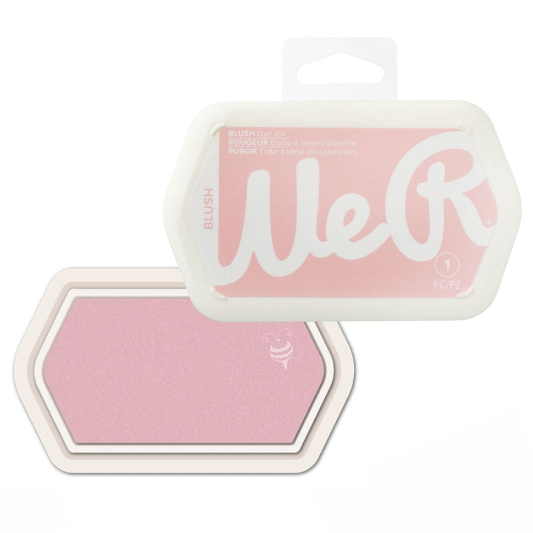 Dye Ink Pad Blush / CojÃn de Tinta Rosa Claro Tintas We R Makers