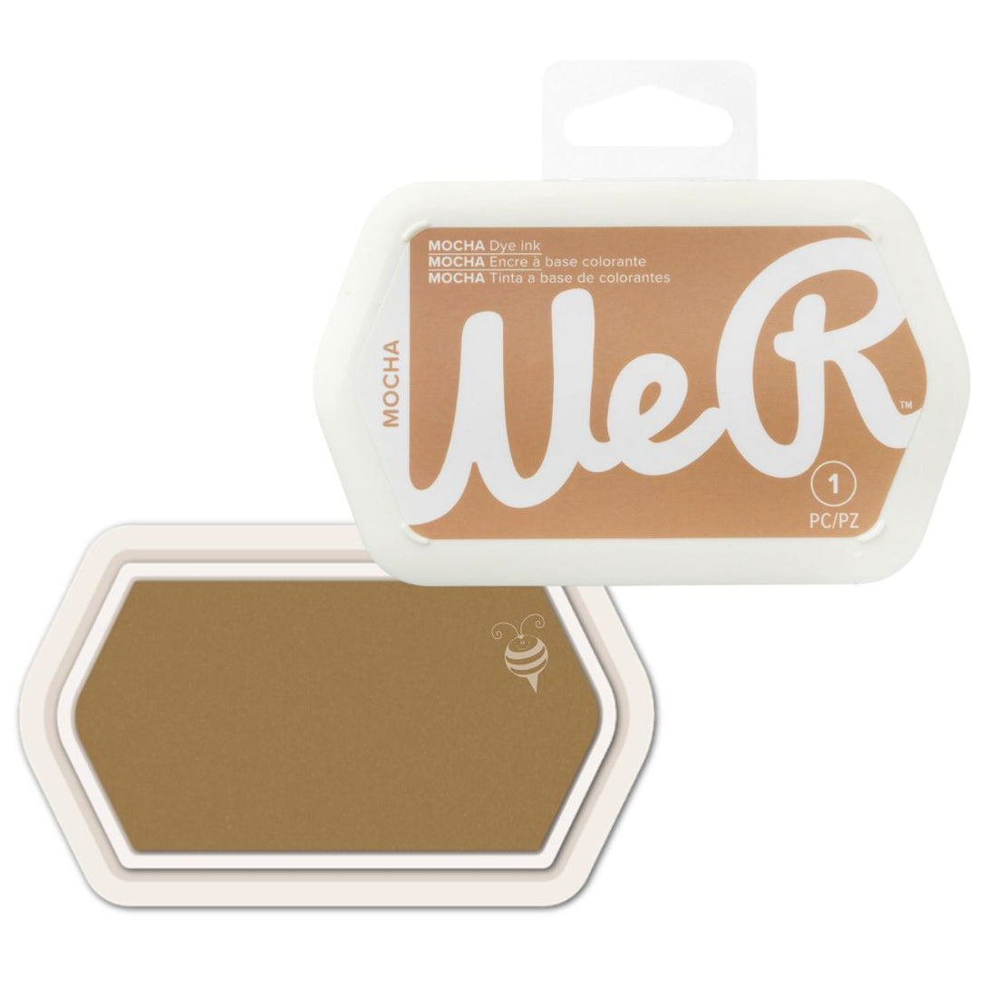 Dye Ink Pad Mocha / CojÃn de Tinta Café Claro Tintas We R Makers