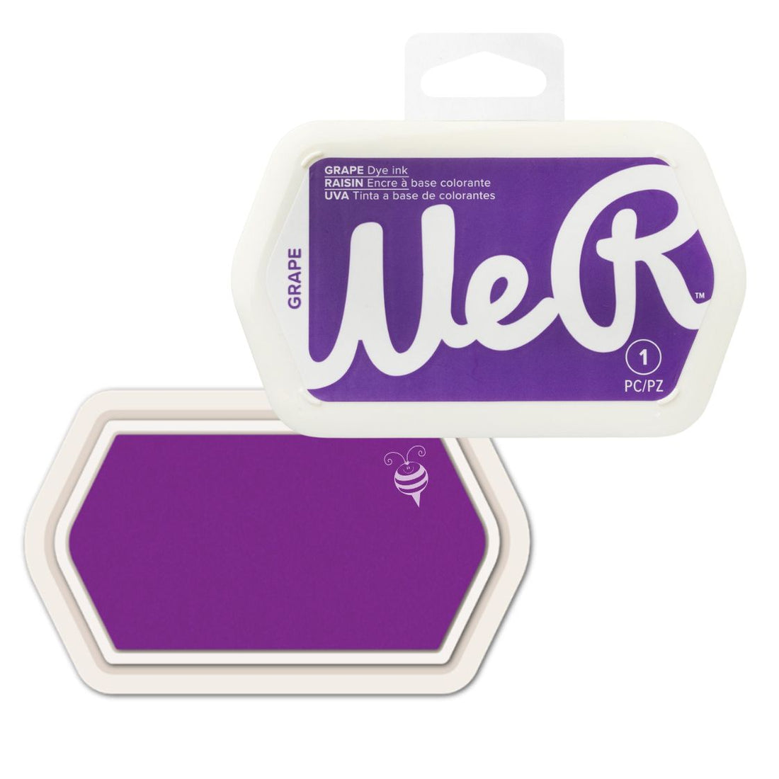 Dye Ink Pad Grape  / CojÃn de Tinta Uva Tintas We R Makers