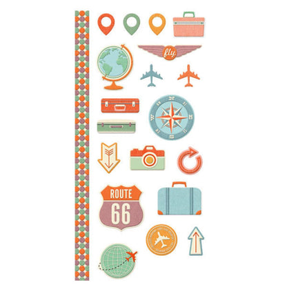 Jet Set Album Kit / Album para Viajes Albumes We R Memory Keepers