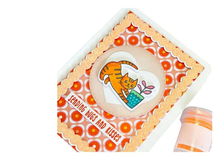 Peach Posset Embossing Powder / Polvo de Embossing Durazno Polvos de Embossing Wow!