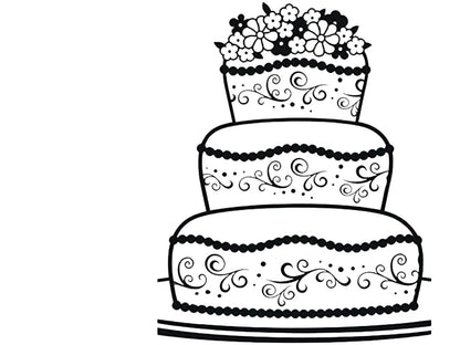Embossing Fancy Cake / Folder de Grabado de Pastel Decorado Folders de Grabado Darice