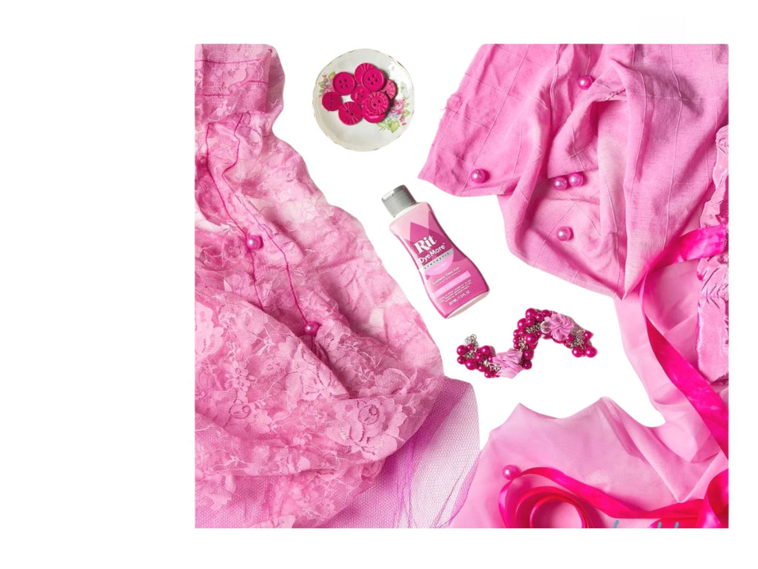 Rit DyeMore Liquid Super Pink / LÃquido para Teñir Rosa Pintura para Tela Rit