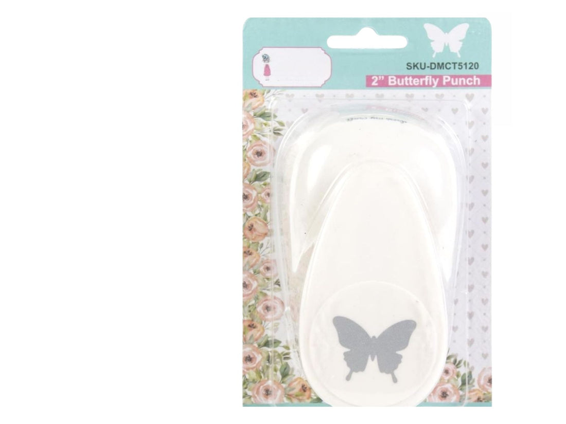 Butterfly Punch 2" / Perforadora Mariposa 5.08 cm Perforadoras Dress My Craft