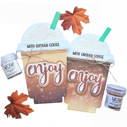 Metallic Copper Sparkle Embossing Powder / Polvo de Embossing Cobre Brilloso Polvos de Embossing Wow!