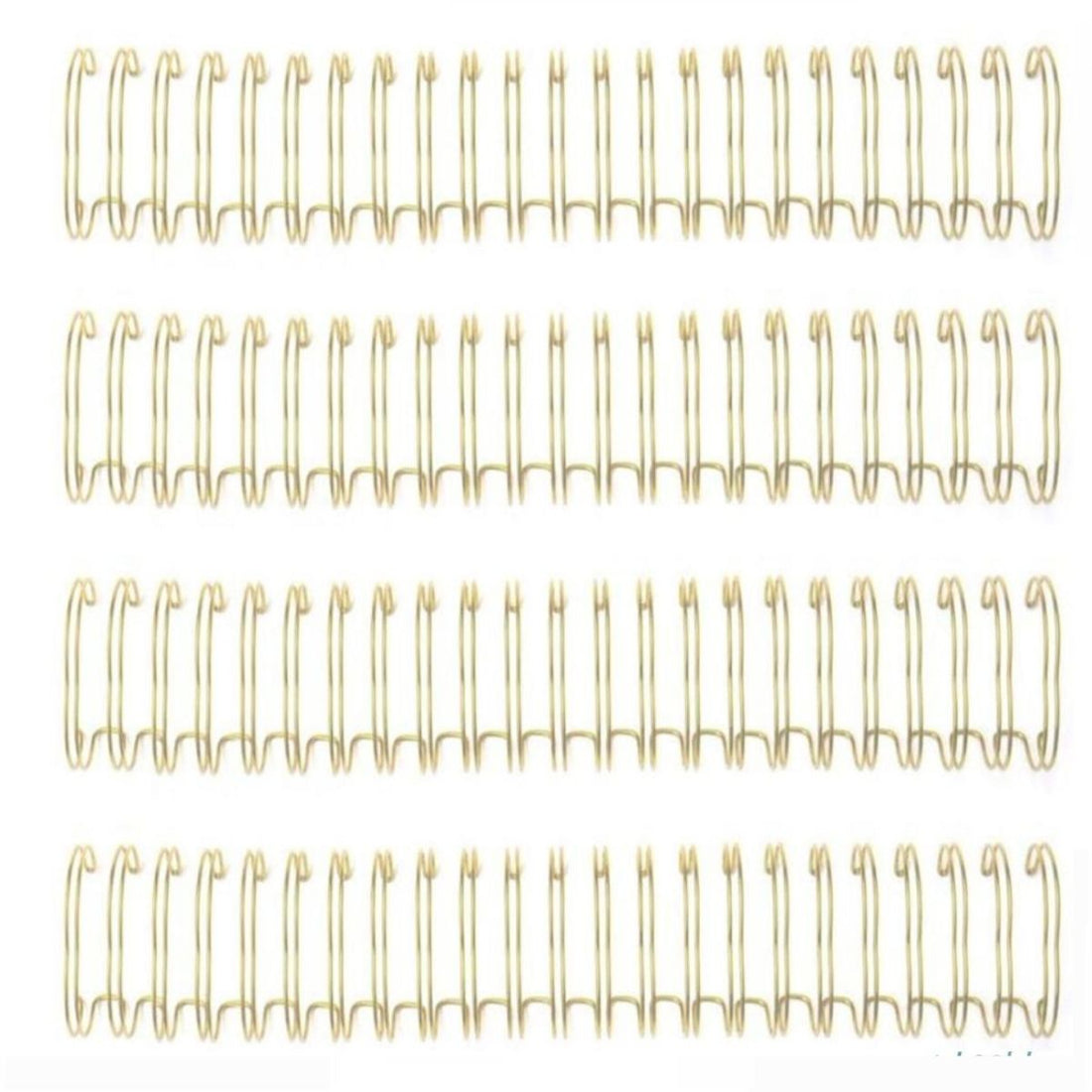 Cinch Wires Gold 1.25" / 4 Arillos Dorados Arillos para Engargolar We R Memory Keepers