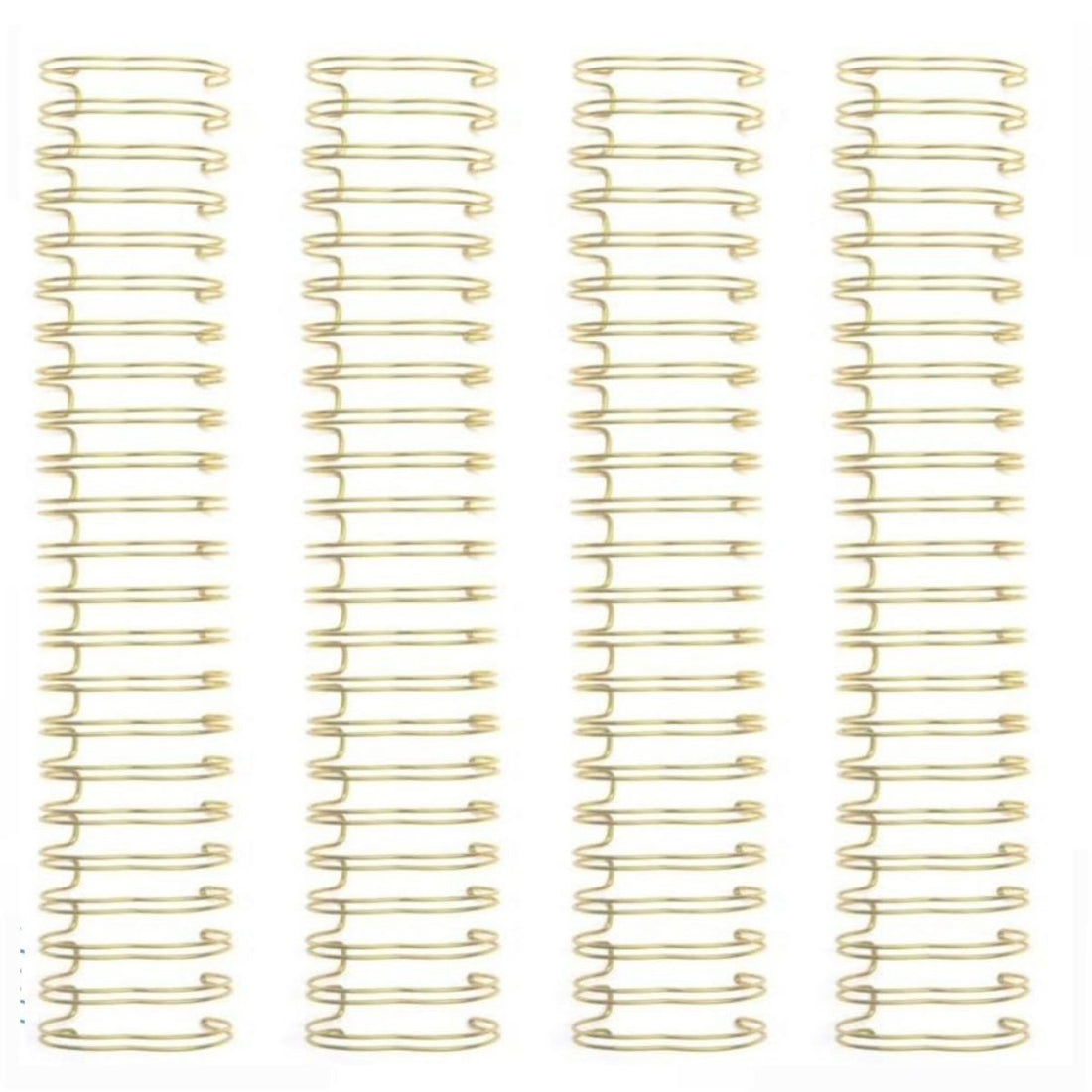 Cinch Wires Gold 1.25" / 4 Arillos Dorados Arillos para Engargolar We R Memory Keepers
