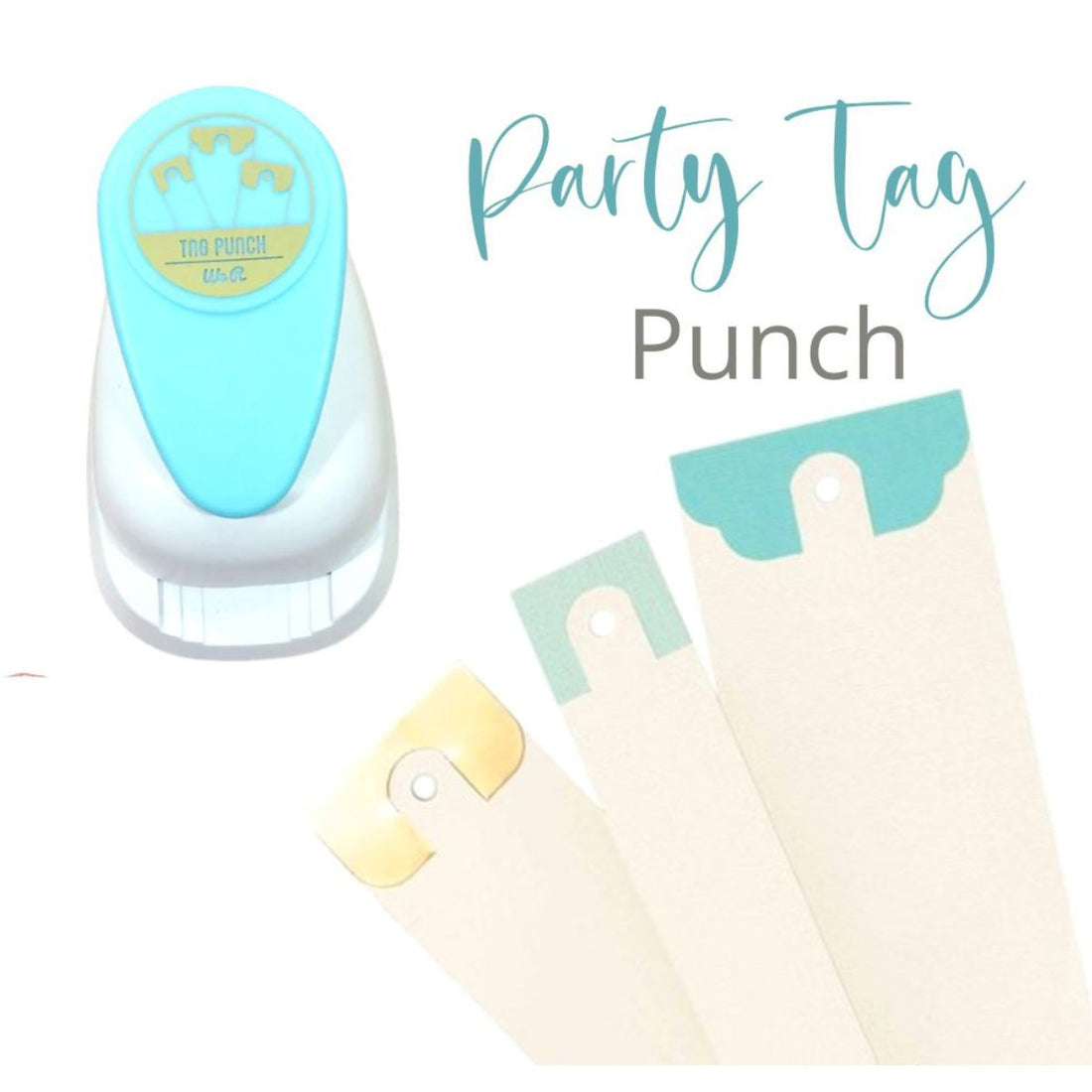 DIY Tag Punch / Perforadora de Etiquetas Perforadoras We R Memory Keepers