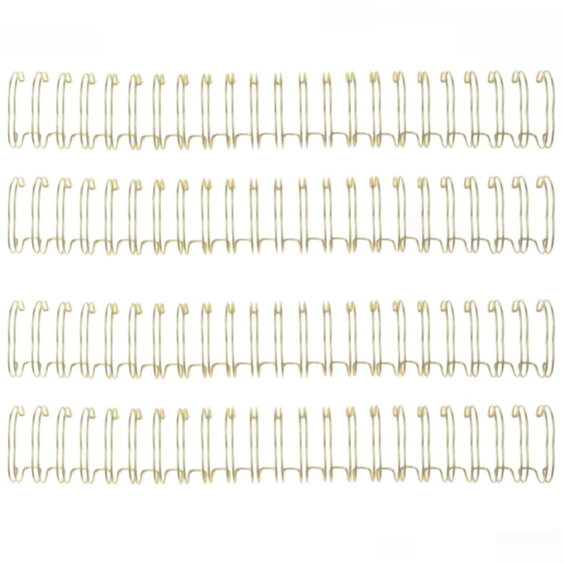 Cinch Wires Gold 0.625" / 4 Arillos Metálicos Dorados Arillos para Engargolar We R Memory Keepers