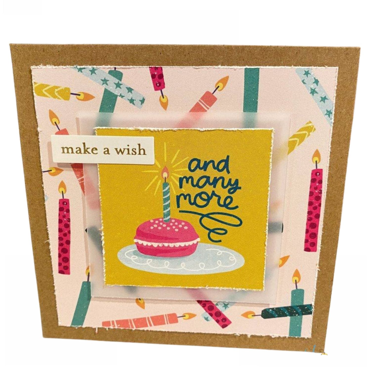 And Many More Clear Acrylic Stamps / Sellos de Polímero Cumpleaños Descontinuado Pink Paislee