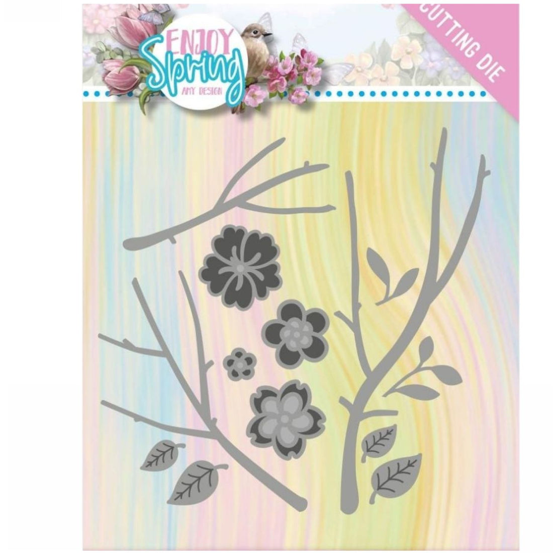 Blossom Branch Dies / Suaje Ramas Con Flores Dados de Corte / Suajes / Troqueles Amy Design