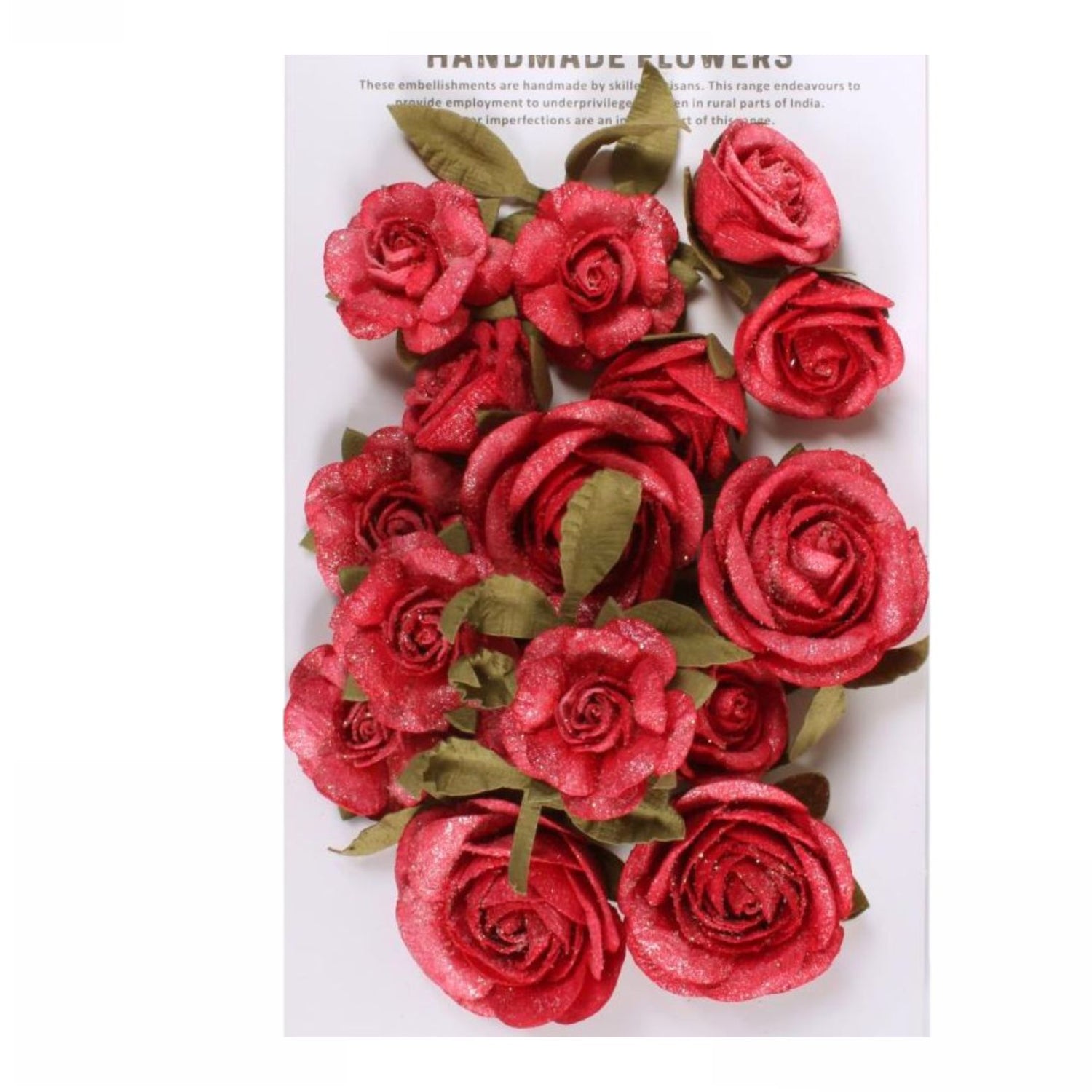 Candy Mix Paper Flowers / Flores de Papel Adornos / Embellishments Little Birdie