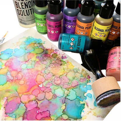 Tim Holtz Alcohol Pebble / Tinta al Alcohol Arena Tintas al Alcohol Ranger