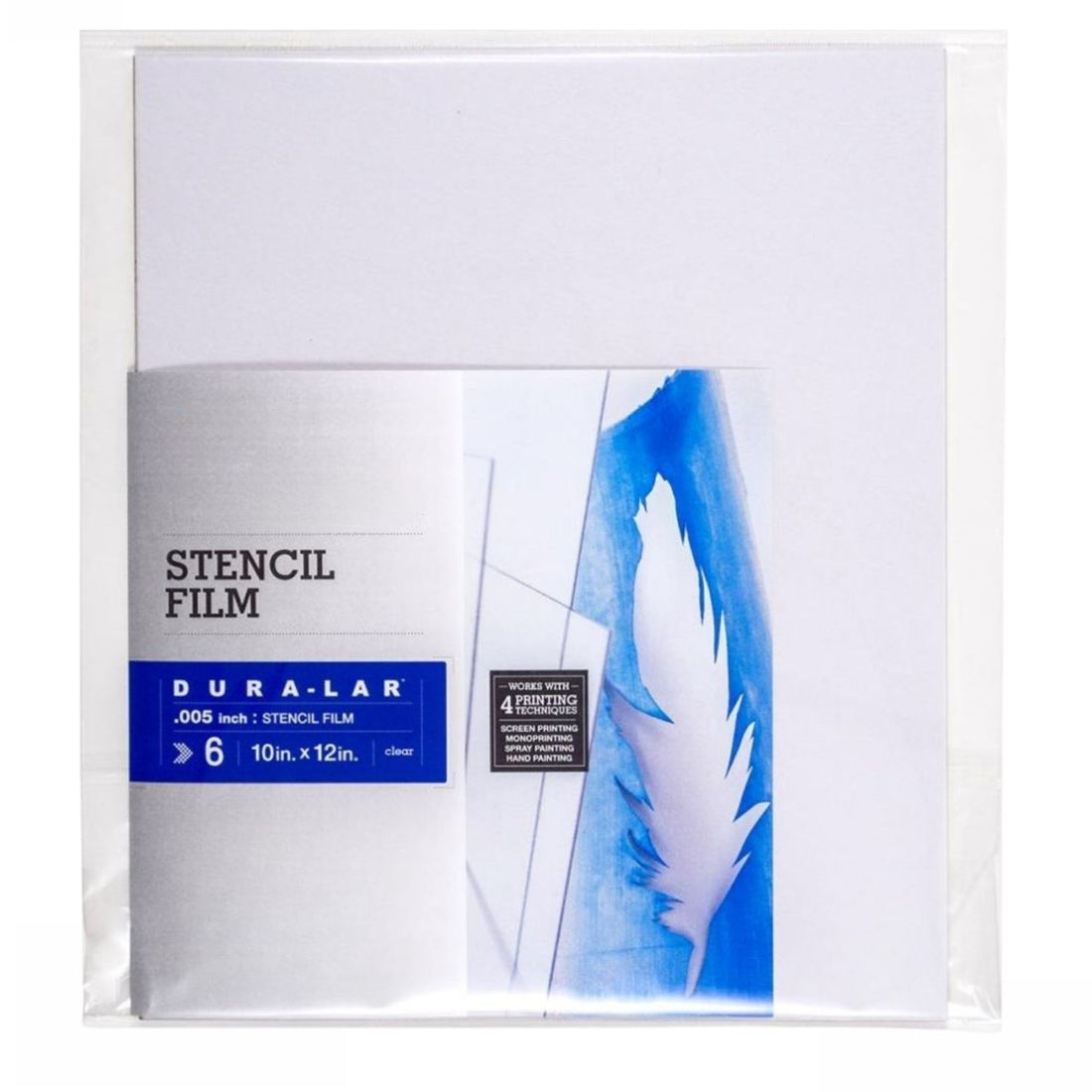 Impress Stencil Film / 6 PelÃculas para Esténciles Esténciles / Plantillas Grafix