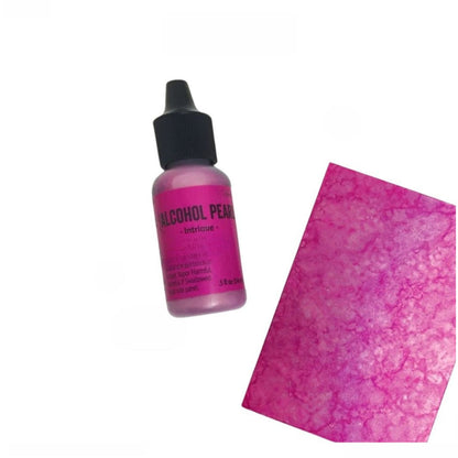 Tim Holtz Alcohol Pearls Intrigue / Tinta al Alcohol Aperlada Magenta Tintas al Alcohol Ranger