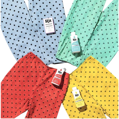Rit Dye Liquid Teal / Líquido para Teñir Azul Verdoso Pintura para Tela Rit