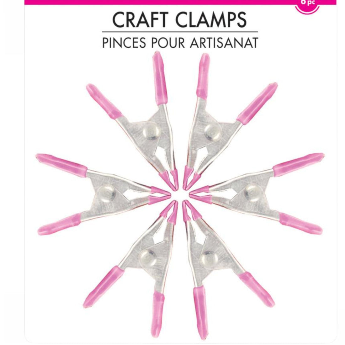 Craft Clamps / 6 Pinzas para Manualidades Herramientas Multicraft Imports