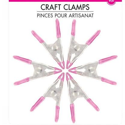 Craft Clamps / 6 Pinzas para Manualidades Herramientas Multicraft Imports