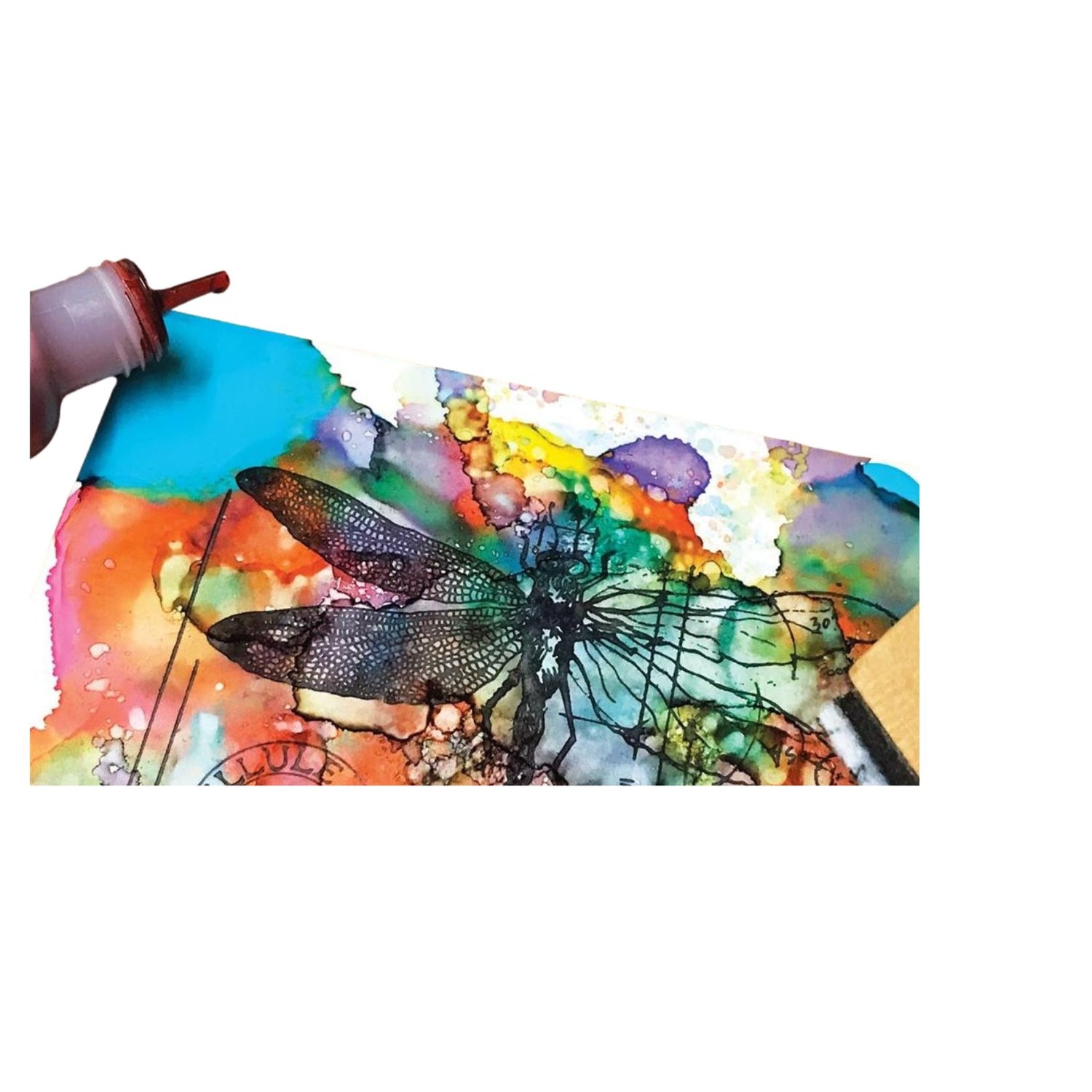 Tim Holtz Alcohol Ink Monsoon / Tinta al Alcohol Azul Tintas al Alcohol Ranger