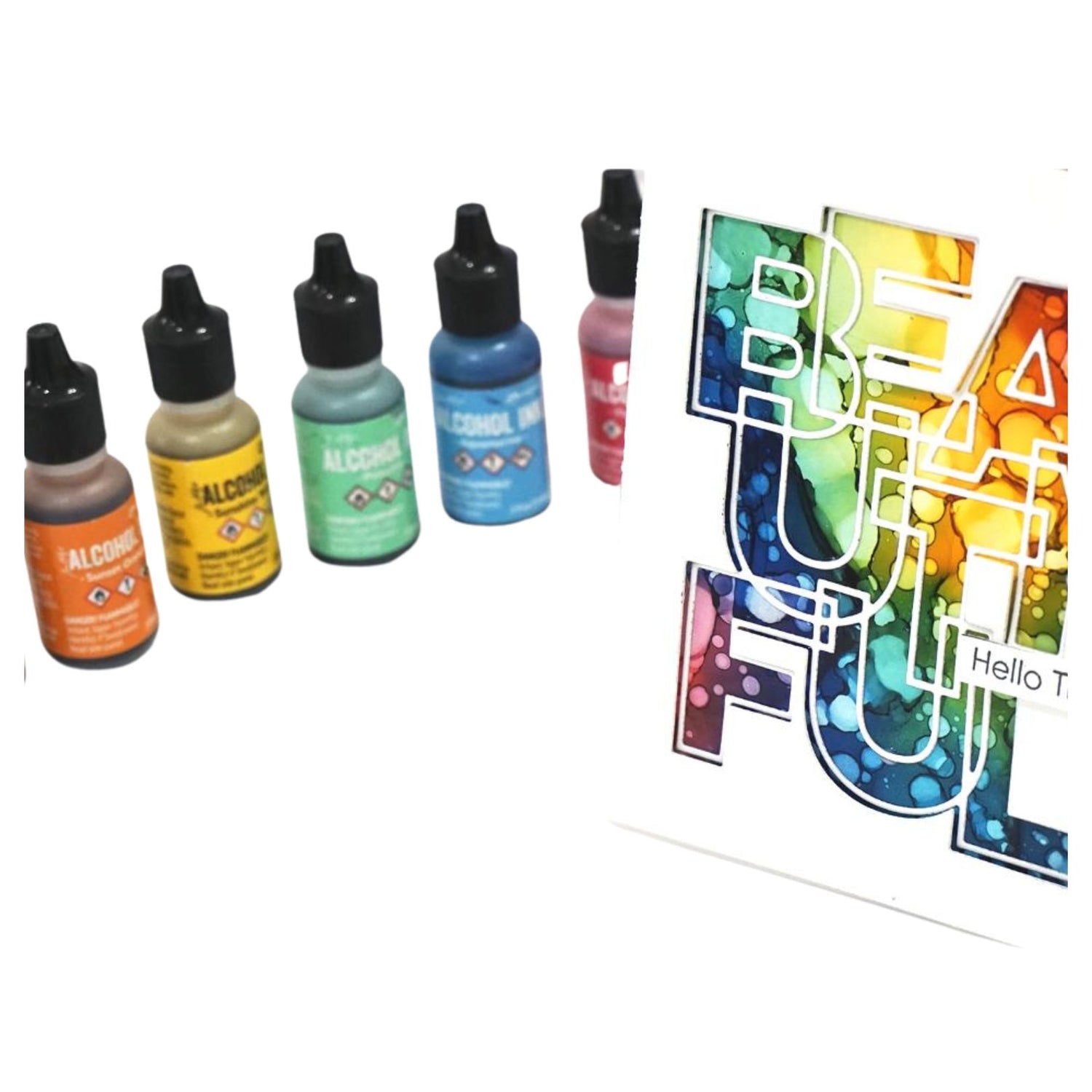 Tim Holtz Alcohol Ink Monsoon / Tinta al Alcohol Azul Tintas al Alcohol Ranger