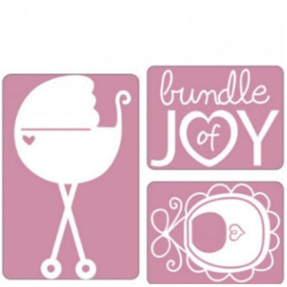 Sizzix Bundle of Joy Set / Folder de Grabado Bebé Folders de Grabado Sizzix