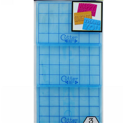 Happy Birthday Embossing Folders/ Folders de Grabado de Feliz Cumpleaños Folders de Grabado Ek Success