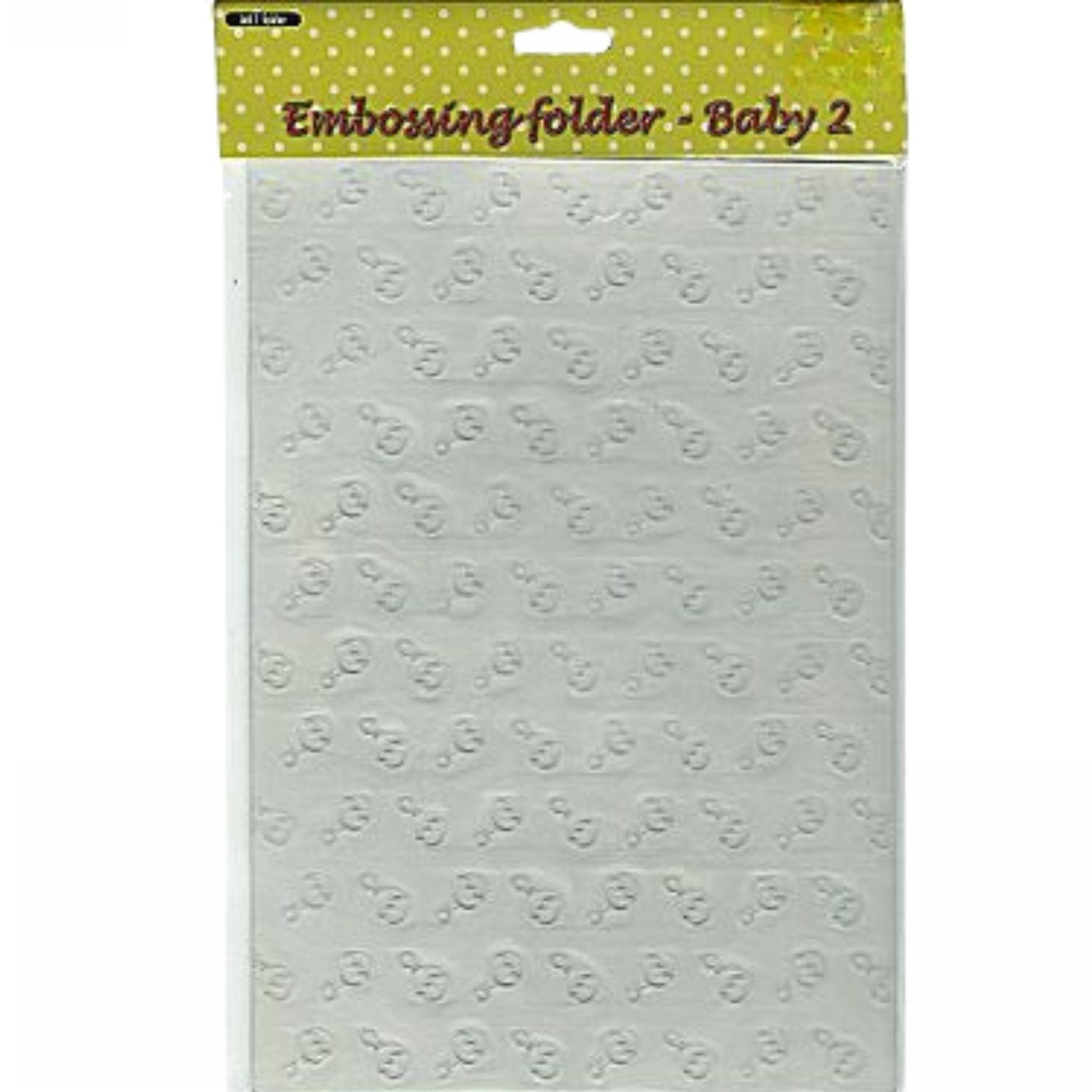 Plus Embossing Folder Baby 2 / Folder de Grabado Plus Sonaja Folders de Grabado Nellie&