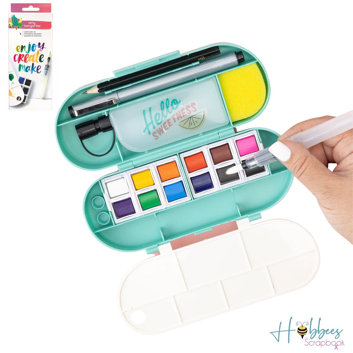 Amy Tan Watercolor Set Stay Sweet / Set de Acuarelas Dulce Descontinuado American Crafts