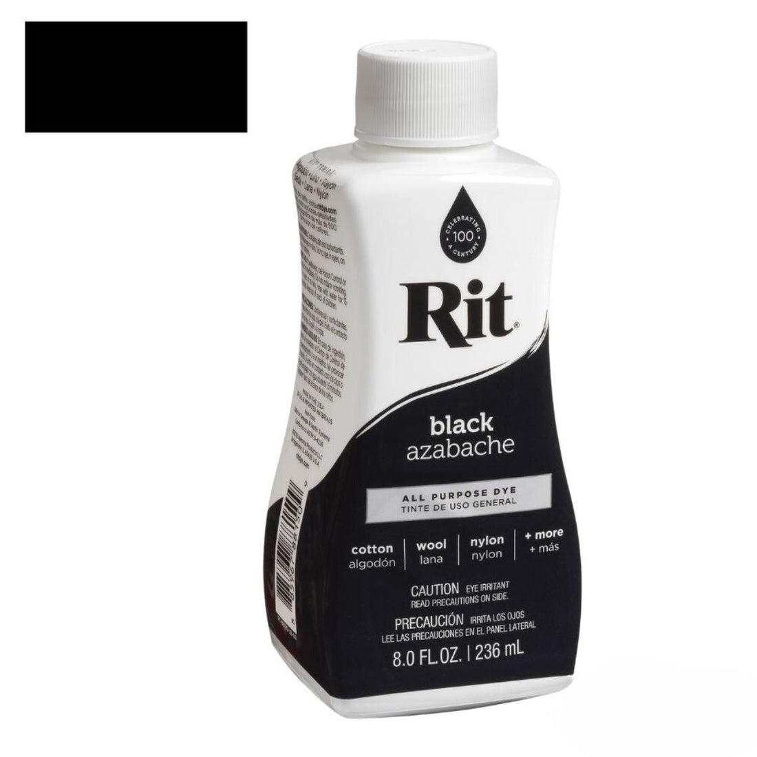 Rit Dye Liquid Black / LÃquido para Teñir Negro Pintura para Tela Rit