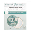 Button Press Mirror Kit / Espejos Tipo Boton Personalizables Accesorios We R Memory Keepers