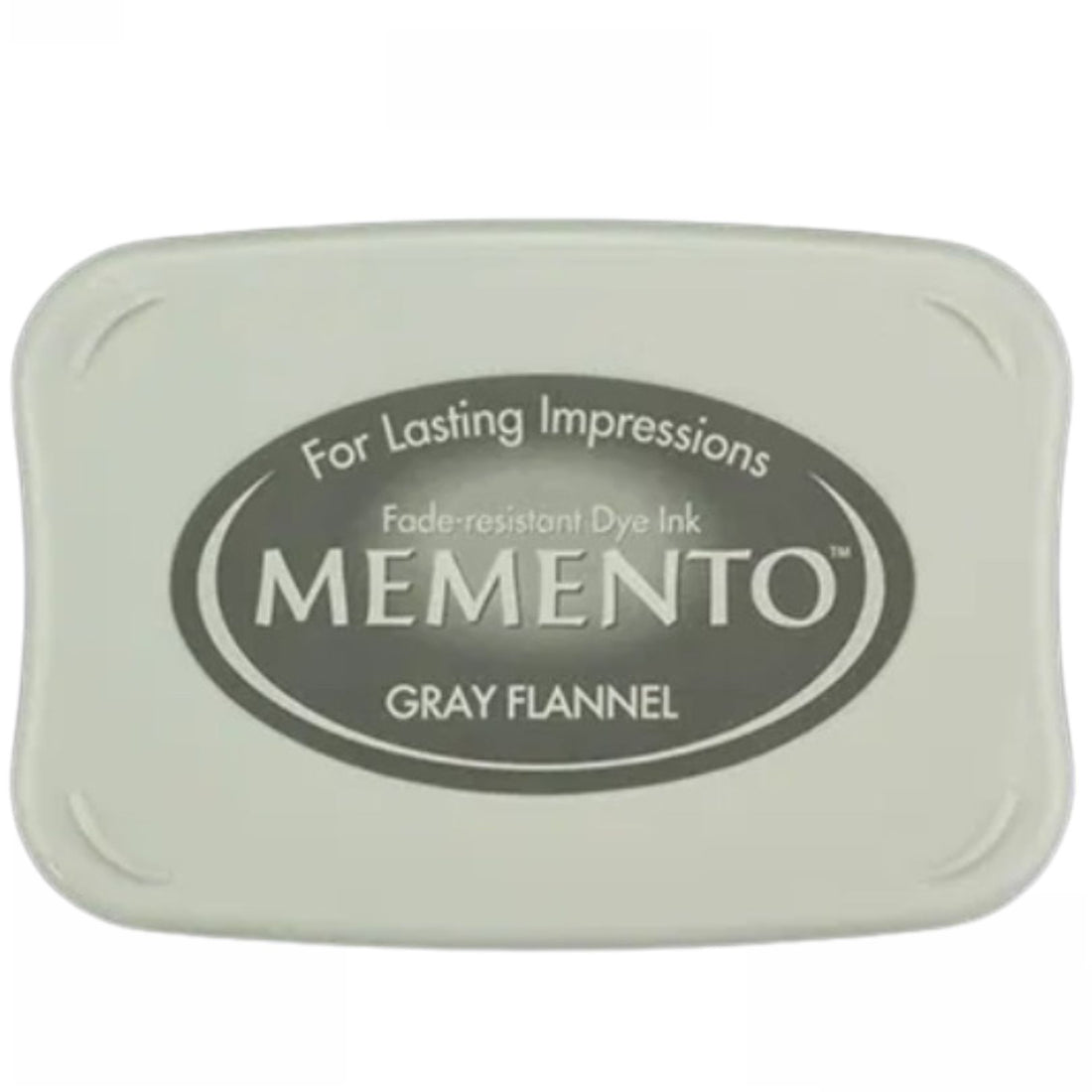 Gray Flannel Memento / CojÃn de Tinta para Sellos Gris Oscuro Tintas TSUKINEKO