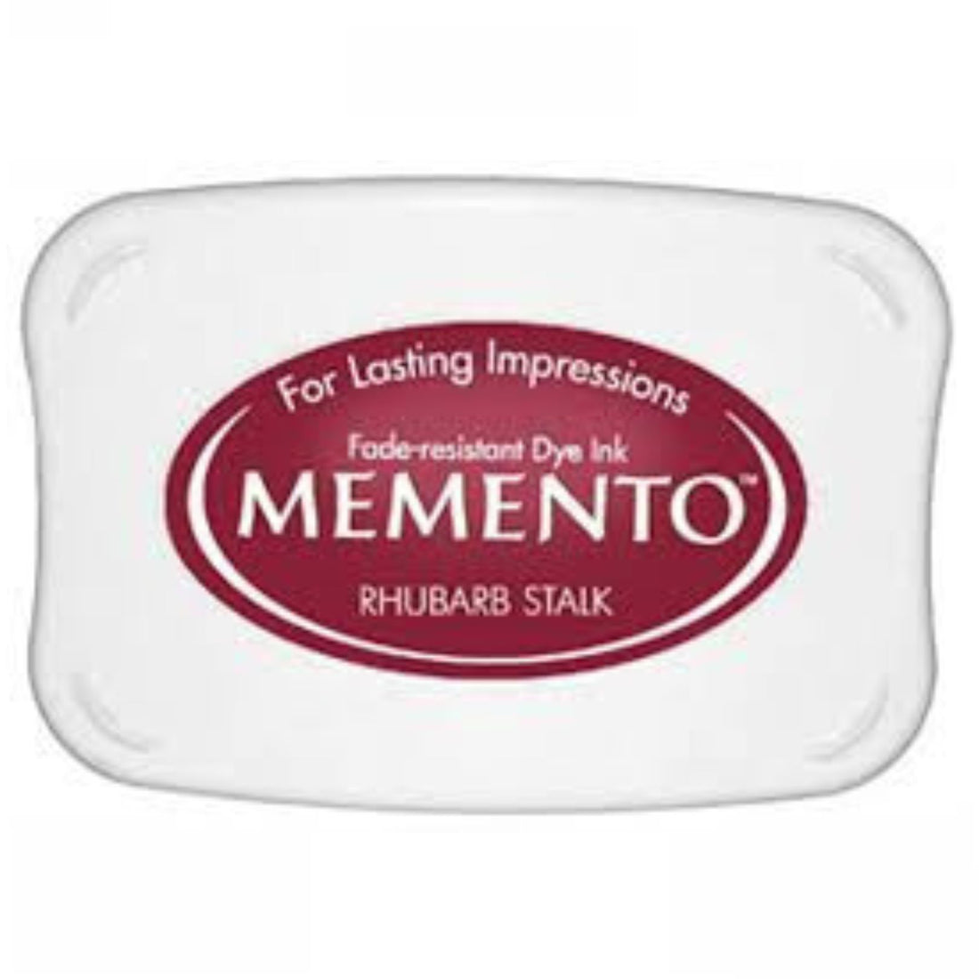 Rhubarb Stalk Memento / CojÃn de Tinta para Sellos Rojo Tintas TSUKINEKO