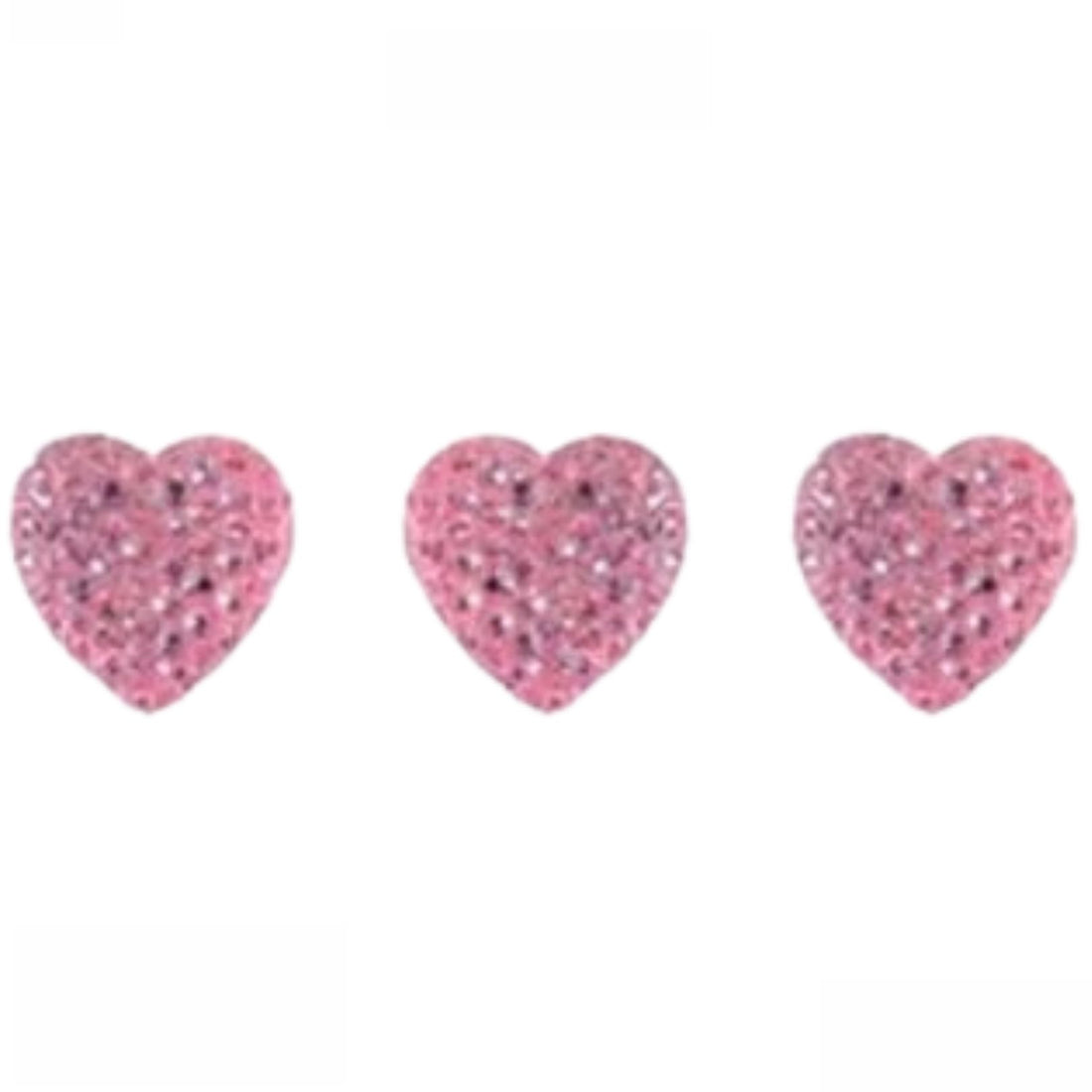 Hearts Glitter Brads / Chinches de Corazones Brillantes Adornos / Embellishments American Crafts