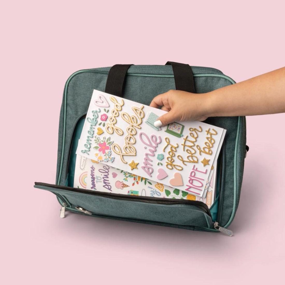 Storage Shoulder Bag / Bolsa De Hombro Con Almacenamiento Almacenamiento y Organización We R Makers