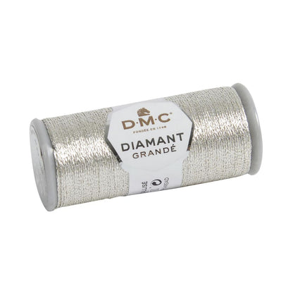 Diamant Grande Metallic Thread / Hilo Metálico Plata Clara Listones e Hilos DMC