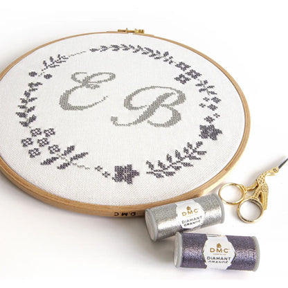 Diamant Grande Metallic Thread / Hilo Metálico Plata Clara Listones e Hilos DMC