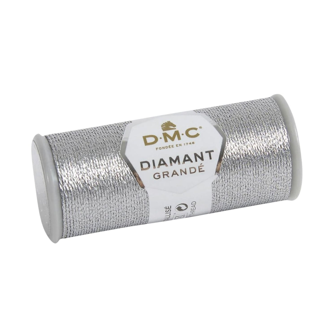 Diamant Grande Metallic Thread / Hilo Metálico Plata Oscura Listones e Hilos DMC