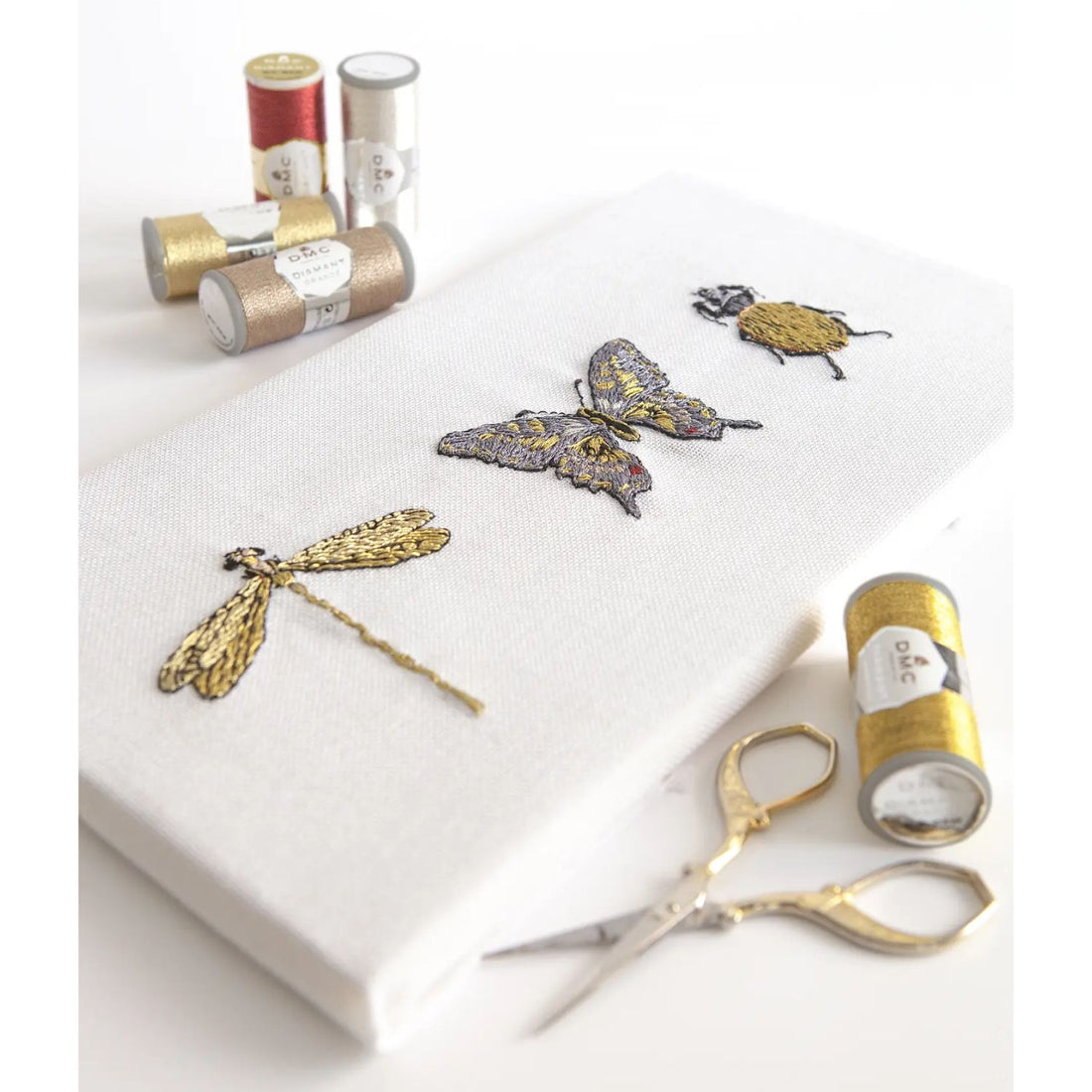 Diamant Grande Metallic Thread / Hilo Metálico Rosa Viejo Listones e Hilos DMC