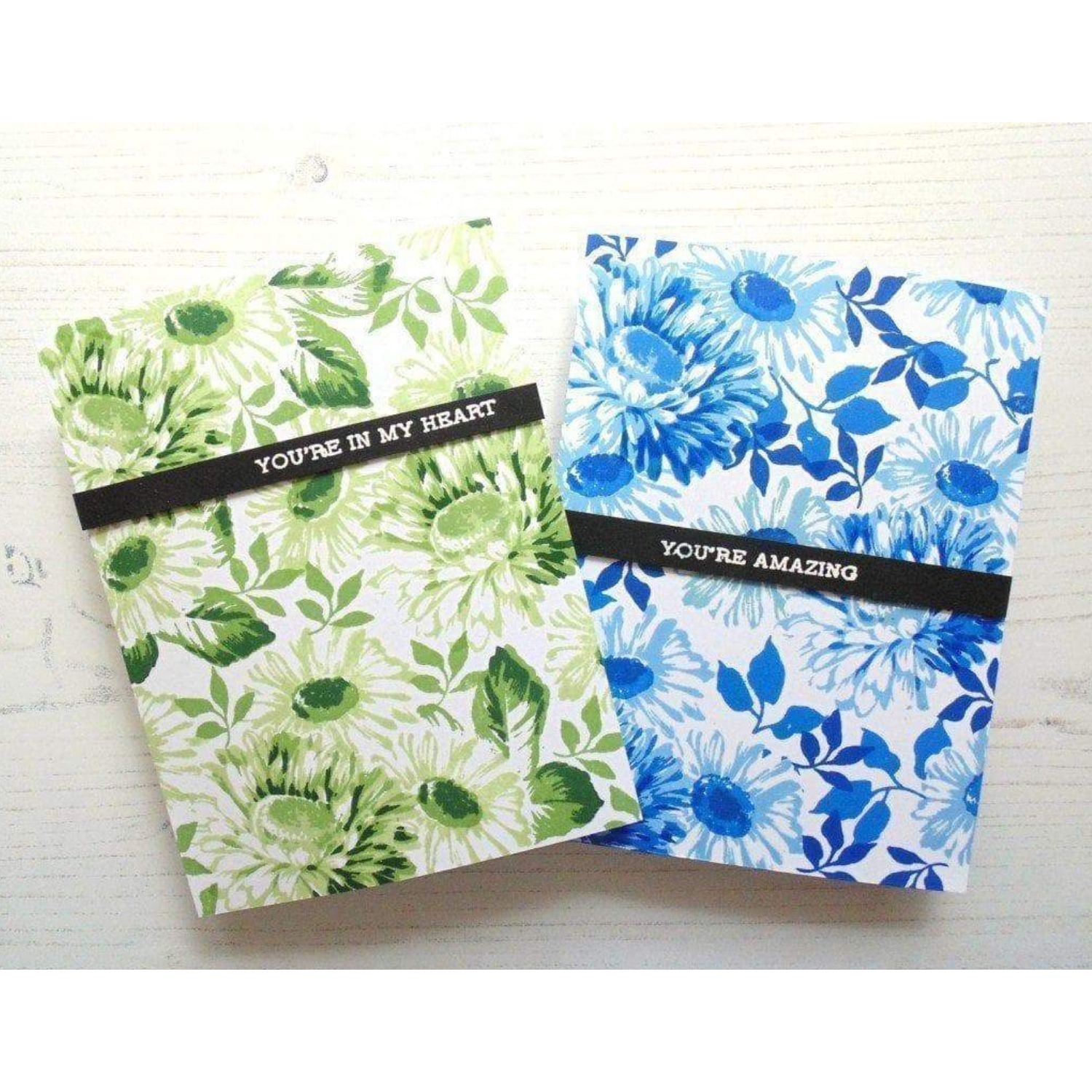 Lapis Lazuli Crisp Dye Ink Oval Set / 4 Cojines de Tinta Azules Tintas Altenew