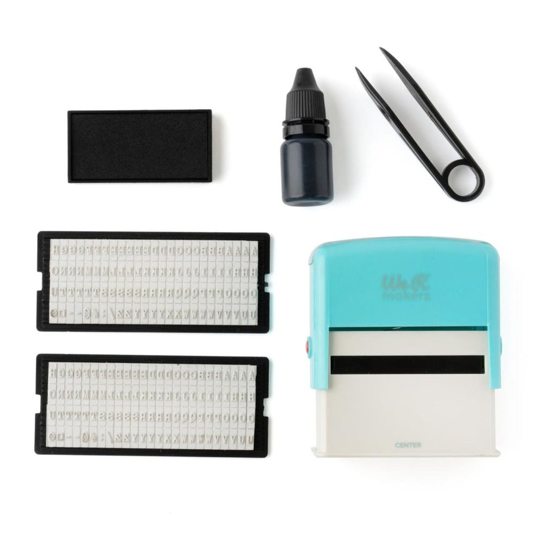 Typeset Stamp Punch Set / Kit De Sellos Tipográficos Personalizado Sellos We R Memory Keepers