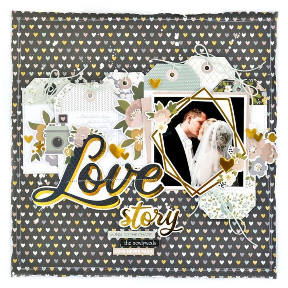 Wedding Day Cardstock Pack / Paquete Cartulina DÃa De La Boda 12 x12" Papel DCWV